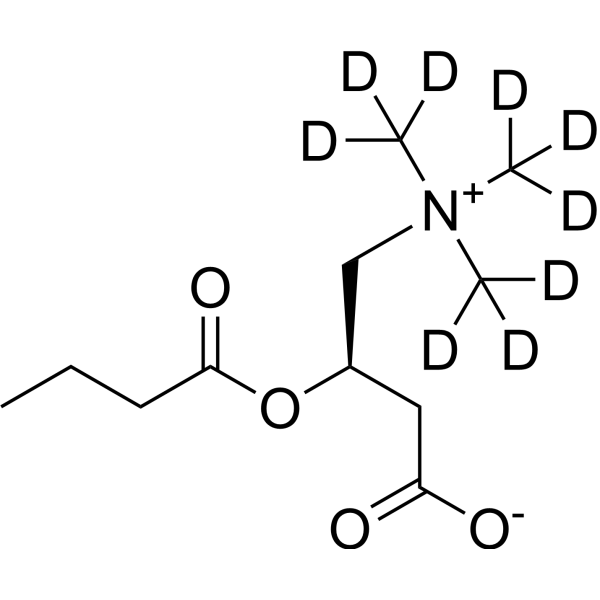 (±)-Butyrylcarnitine-d9 2936622-23-8